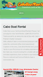 Mobile Screenshot of caboboatrental.com